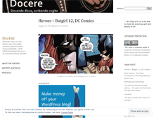 Tablet Screenshot of freedocere.wordpress.com