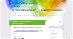 Desktop Screenshot of benjion.wordpress.com