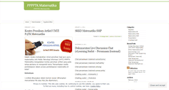Desktop Screenshot of p4tkmatematika.wordpress.com
