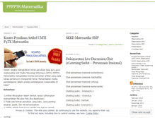 Tablet Screenshot of p4tkmatematika.wordpress.com