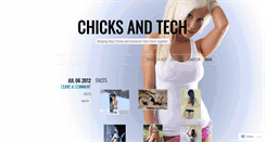 Desktop Screenshot of chicksandtech.wordpress.com