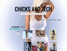 Tablet Screenshot of chicksandtech.wordpress.com