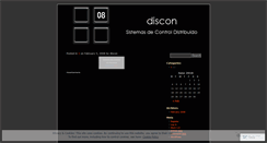 Desktop Screenshot of discon.wordpress.com