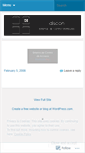 Mobile Screenshot of discon.wordpress.com
