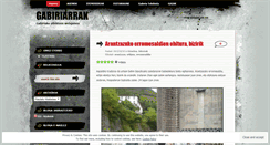 Desktop Screenshot of gabiriarrak.wordpress.com