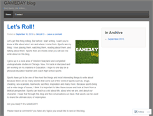 Tablet Screenshot of coryforsyth.wordpress.com