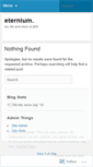 Mobile Screenshot of eternium.wordpress.com
