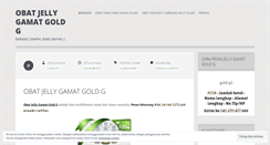 Desktop Screenshot of obatjellygamatgoldg11.wordpress.com