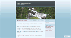 Desktop Screenshot of alaskalogan.wordpress.com