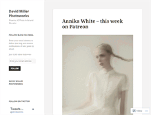 Tablet Screenshot of davidmillerphotoworks.wordpress.com