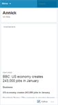 Mobile Screenshot of annicker.wordpress.com