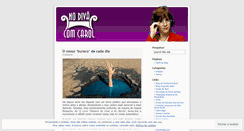 Desktop Screenshot of nodivacomcarol.wordpress.com