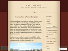 Tablet Screenshot of karlkienow.wordpress.com