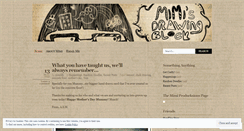 Desktop Screenshot of mimidrawingblock.wordpress.com