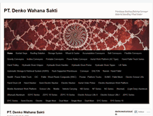 Tablet Screenshot of denkowahanasakti.wordpress.com