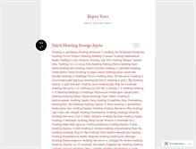 Tablet Screenshot of bertahost.wordpress.com