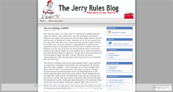 Desktop Screenshot of jerryrules.wordpress.com