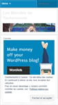 Mobile Screenshot of lesmondesdetoutarmonie.wordpress.com