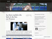 Tablet Screenshot of lesmondesdetoutarmonie.wordpress.com