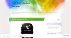 Desktop Screenshot of golfrangefindersreviews.wordpress.com