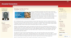 Desktop Screenshot of ancestralconnect.wordpress.com