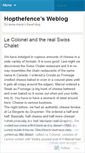 Mobile Screenshot of hopthefence.wordpress.com