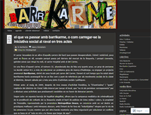 Tablet Screenshot of barrikarme.wordpress.com