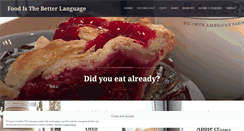 Desktop Screenshot of didyoueatalready.wordpress.com