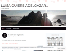 Tablet Screenshot of luisaquiereadelgazar.wordpress.com