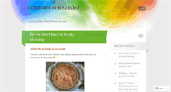 Desktop Screenshot of craniumcommander.wordpress.com