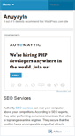 Mobile Screenshot of anuyayin.wordpress.com
