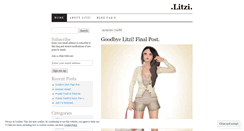 Desktop Screenshot of litzixue.wordpress.com