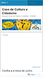 Mobile Screenshot of casaculturacidadania.wordpress.com