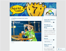 Tablet Screenshot of casaculturacidadania.wordpress.com