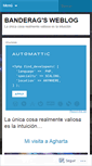 Mobile Screenshot of banderag.wordpress.com