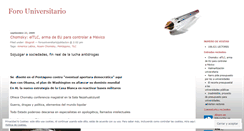 Desktop Screenshot of forouniversitariojubilacion.wordpress.com