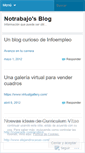Mobile Screenshot of notrabajo.wordpress.com