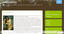 Desktop Screenshot of livinginhope.wordpress.com