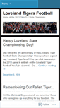 Mobile Screenshot of lovelandtigersfootball.wordpress.com