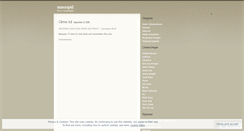 Desktop Screenshot of massrapid.wordpress.com