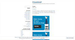 Desktop Screenshot of foamsoap.wordpress.com