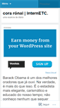 Mobile Screenshot of cronai.wordpress.com