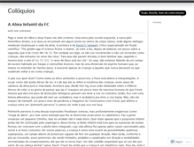 Tablet Screenshot of coloquios.wordpress.com