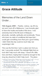 Mobile Screenshot of graceattitude.wordpress.com