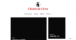Desktop Screenshot of cheirodelivro.wordpress.com