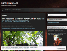 Tablet Screenshot of northernbelles.wordpress.com