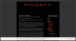 Desktop Screenshot of mussahamadtv.wordpress.com