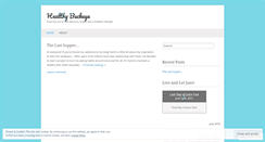 Desktop Screenshot of healthybuckeye.wordpress.com