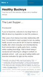 Mobile Screenshot of healthybuckeye.wordpress.com
