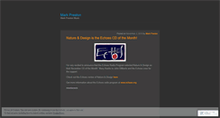 Desktop Screenshot of markprestononline.wordpress.com